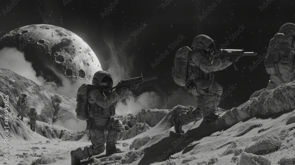 Obraz premium Picture of astronaut