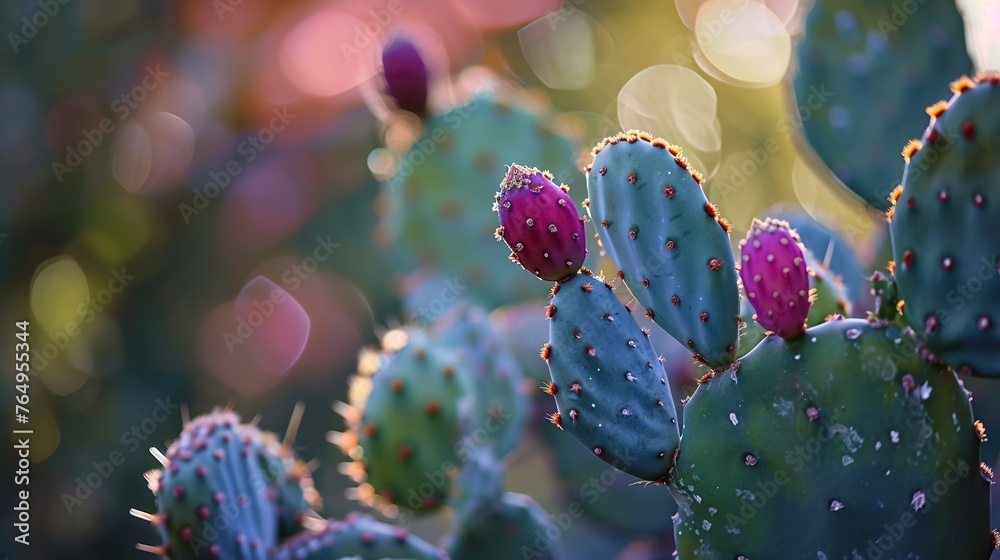 close up of cactus Cacti Cactaceae. natural background