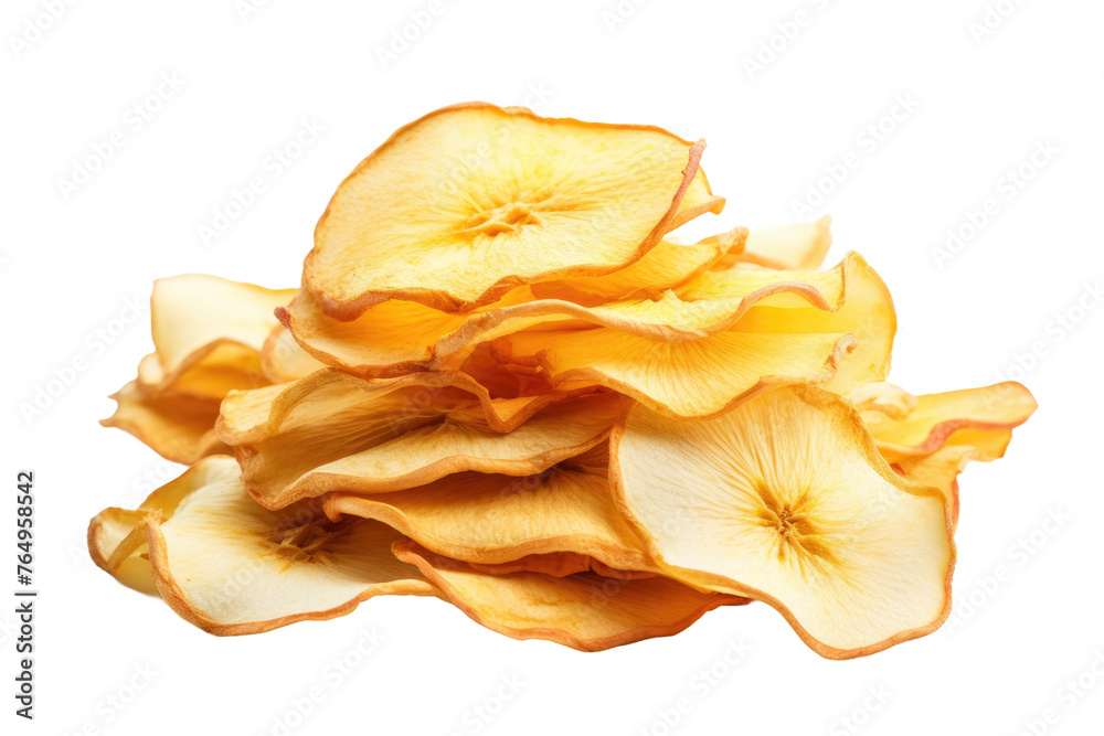 Crispy Cascade: A Delightful Heap of Potato Chips. Crispy Cascade: A Delightful Heap of Potato Chips.