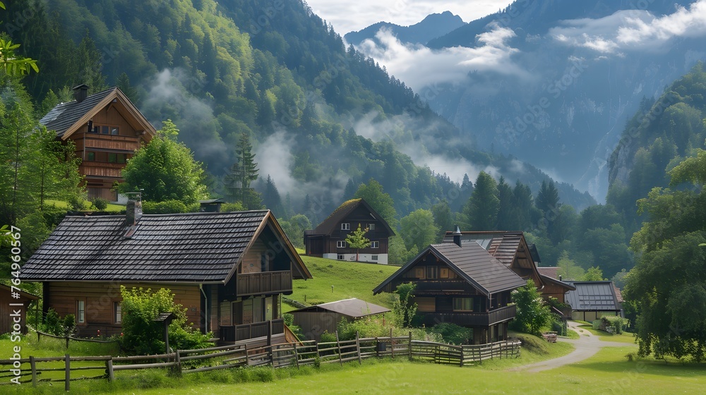Traditional Austrian house Traditional Austrian house
