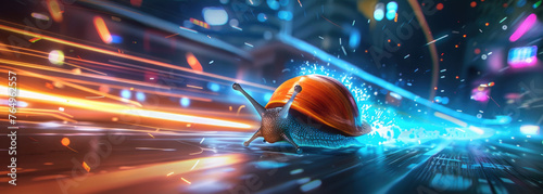 Speedy snail turbo jets