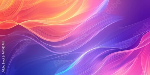 Abstract colorful design on dynamic gradient background