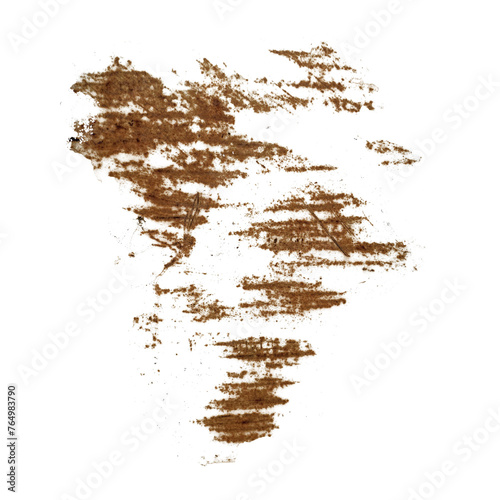 photograph of rust that forms on old and dirty metal
