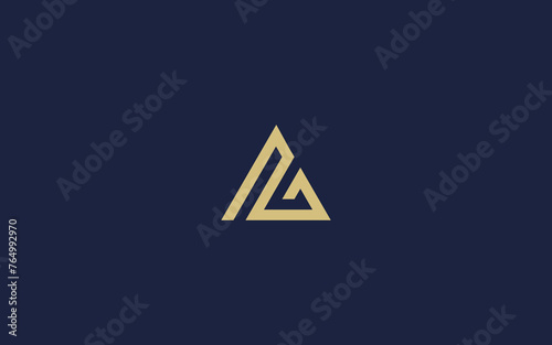 Free Download letter ag with triangle logo icon design vector design template inspiration - GFXLoad