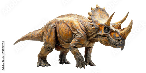A triceratops isolated on transparent background. © comicsans