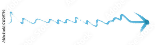 Light blue arrows isolated on transparent background.