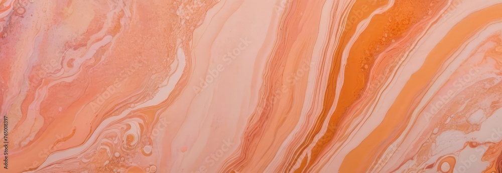 Abstract acrylic oil paint stains Peach Fuzz colors Abstract acrylic oil paint stains Peach Fuzz colors