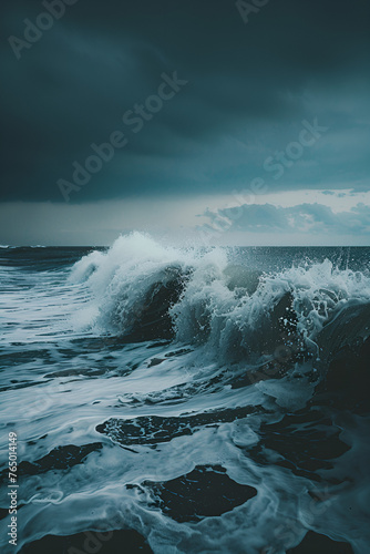 Water surface with ripples and sunlight reflections