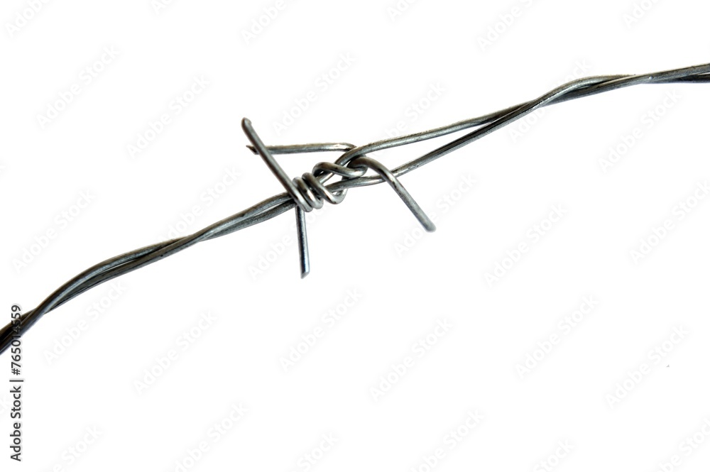 Obraz premium Barbed wire.