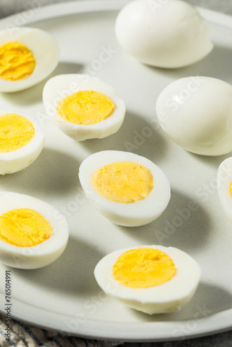 Healthy Cooked Hard Boiled Eggs