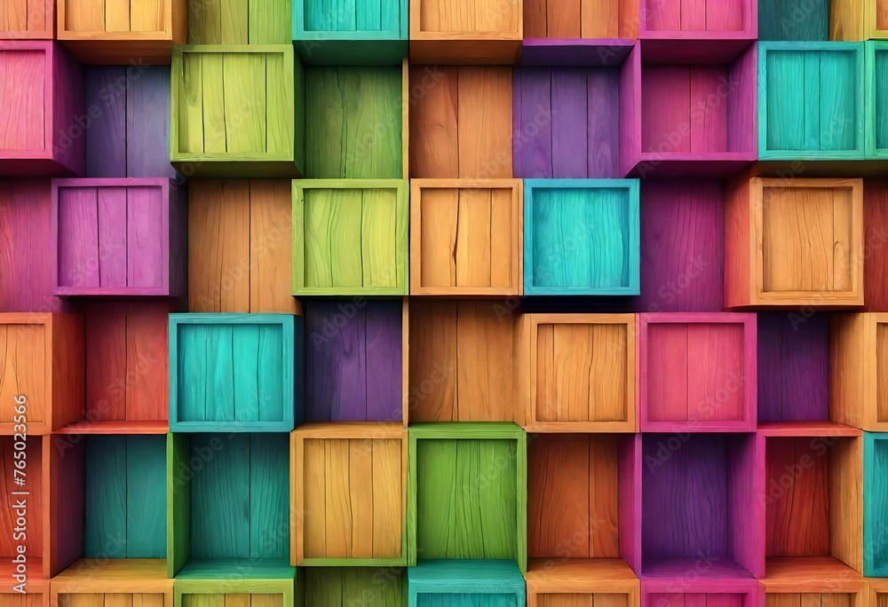 colorful wooden shelves colorful wooden shelves