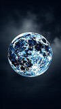 A Full Moon, Increate Detailed image of Full Moon