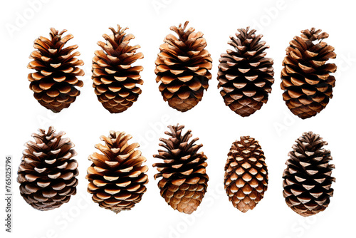 Stacked Pine Cones: Natures Sculptural Masterpiece.