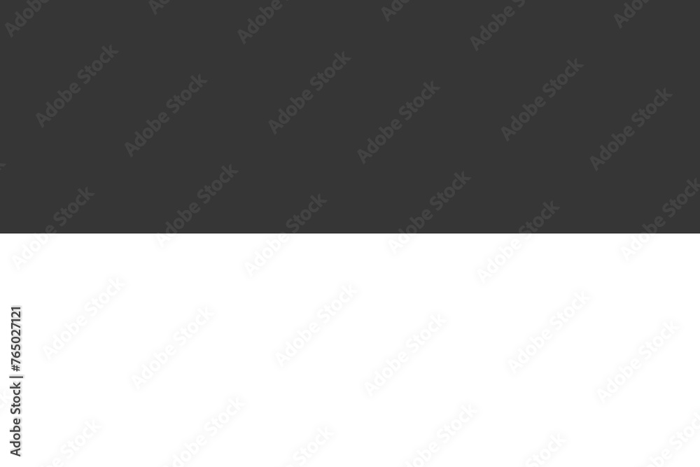 Monaco flag - greyscale monochrome vector illustration. Flag in black and white