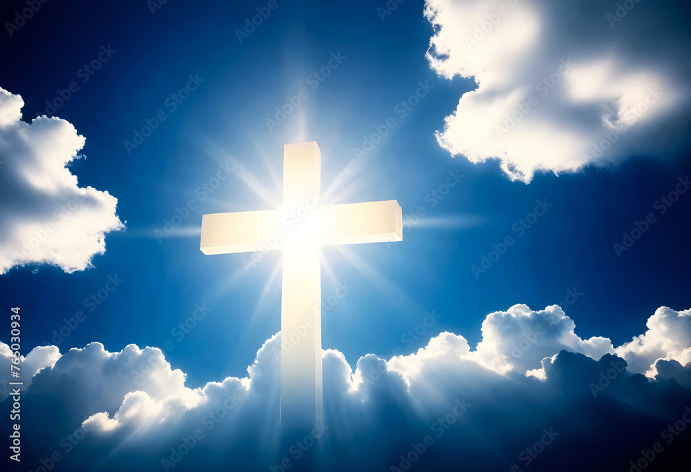 a cross in the sky with the sun shining through the clouds a cross in the sky with the sun shining through the clouds