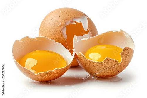 Broken egg stock photo. Image of white, oval, cooking
