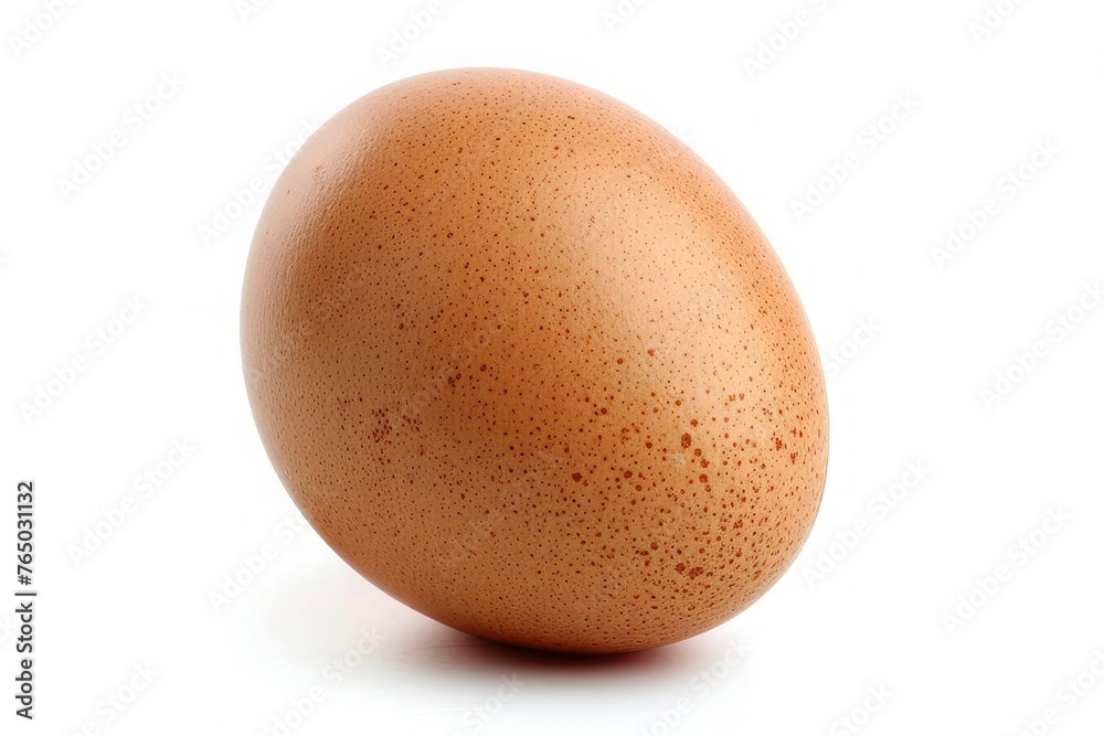 Close up of an egg isolated on white background with clipping path Close up of an egg isolated on white background with clipping path