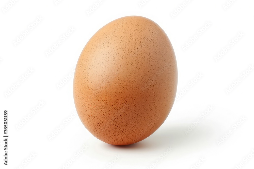 chicken egg isolated on white background