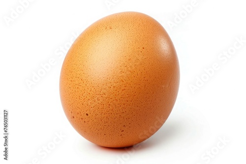 chicken egg isolated on white background