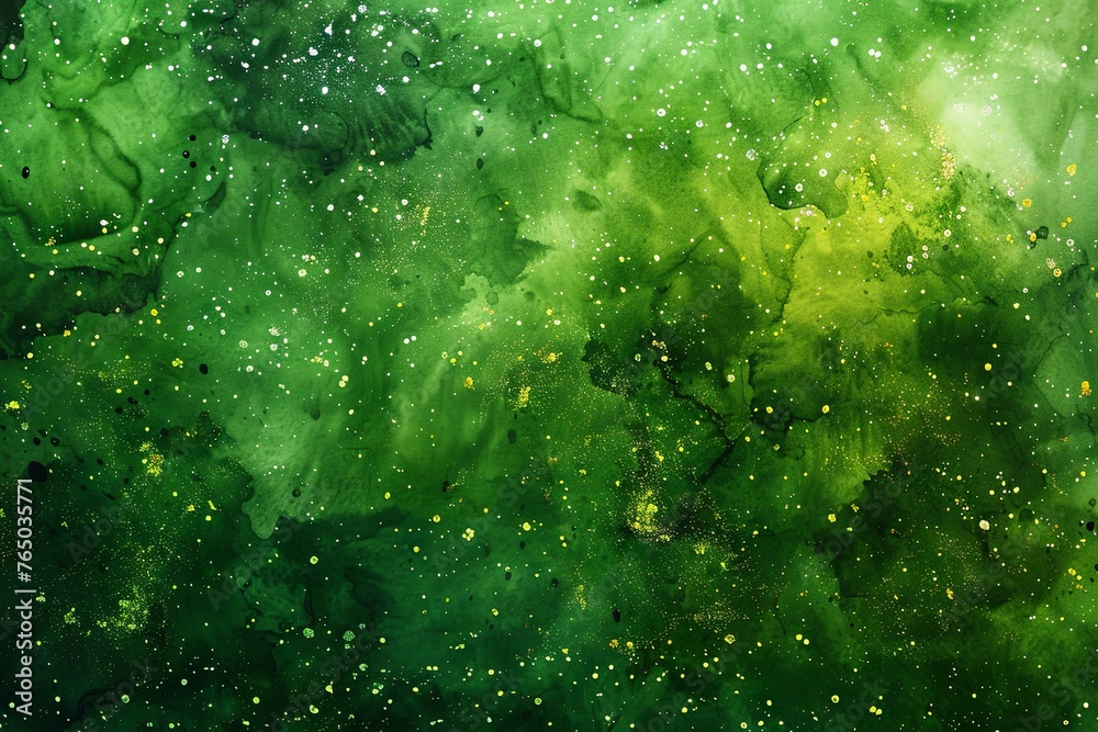 Abstract green painted Watercolor Background. Generative ai Abstract green painted Watercolor Background. Generative ai