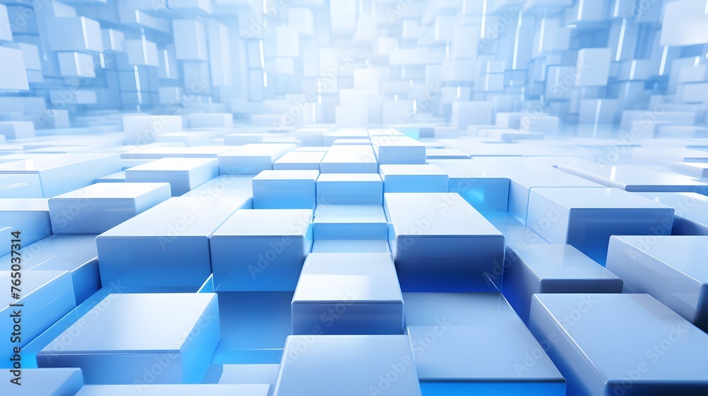 3d rendering of white and blue abstract geometric background. Scene for advertising, technology, showcase, banner, game, sport, cosmetic, business, metaverse. Sci-Fi Illustration. Product display 3d rendering of white and blue abstract geometric background. Scene for advertising, technology, showcase, banner, game, sport, cosmetic, business, metaverse. Sci-Fi Illustration. Product display