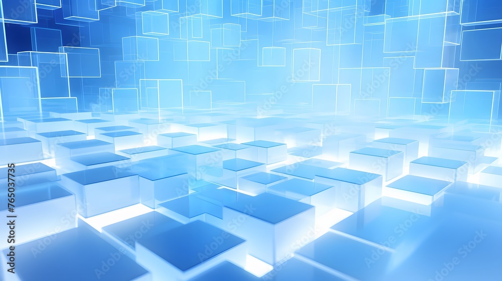 3d rendering of white and blue abstract geometric background. Scene for advertising, technology, showcase, banner, game, sport, cosmetic, business, metaverse. Sci-Fi Illustration. Product display 3d rendering of white and blue abstract geometric background. Scene for advertising, technology, showcase, banner, game, sport, cosmetic, business, metaverse. Sci-Fi Illustration. Product display