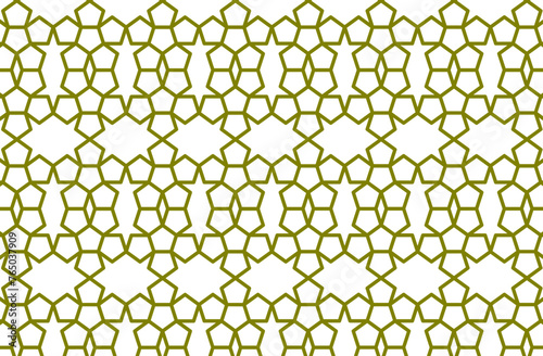 Geometric shape pattern simple vector illustration