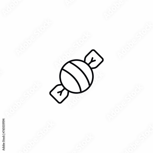 Candy Sweet Sugary icon vector