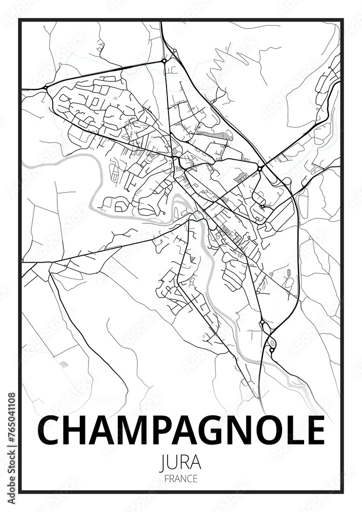 Obraz premium Champagnole, Jura