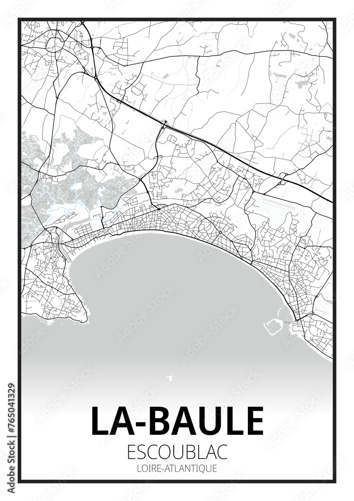 Obraz premium La Baule, Loire-Atlantique