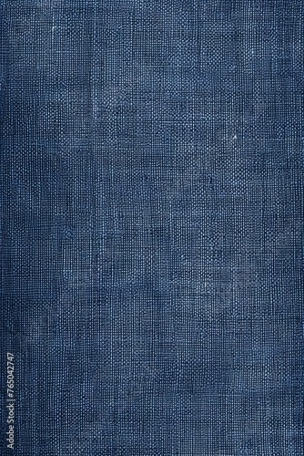 Indigo raw burlap cloth for photo background