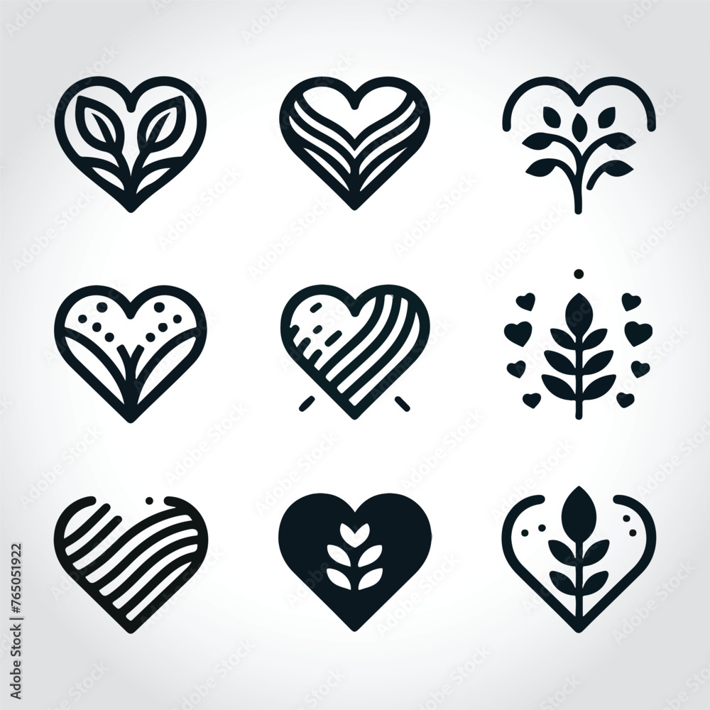 Mystical Love's Heart Shape Abstract
Mystical Love's Heart Shape Abstract
