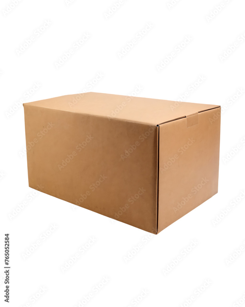 Box isolated on transparent background Box isolated on transparent background
