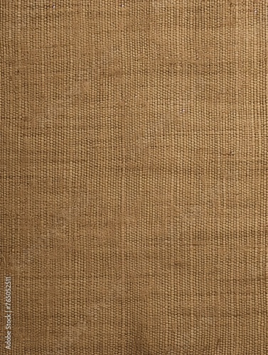 Khaki raw burlap cloth for photo background, in the style of realistic textures