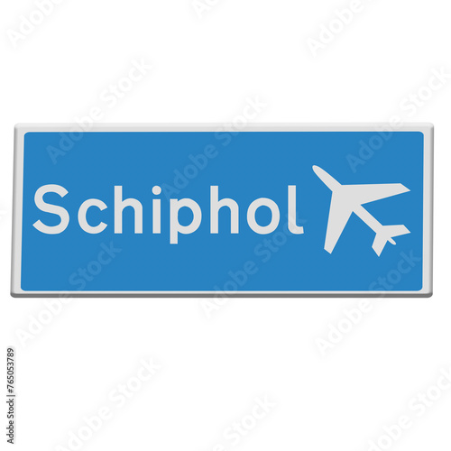 Digital Composite - Schiphol Airport luchthaven photo