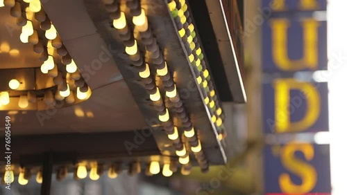 Broadway Musical Theatre Concert Tickets New York Scene Lights Sign Comedy Drama 