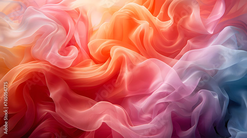 abstract colorful silk gradient background