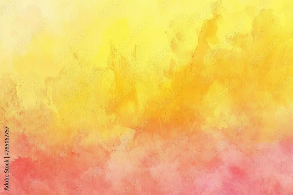 Abstract yellow painted Watercolor Background. Generative ai Abstract yellow painted Watercolor Background. Generative ai