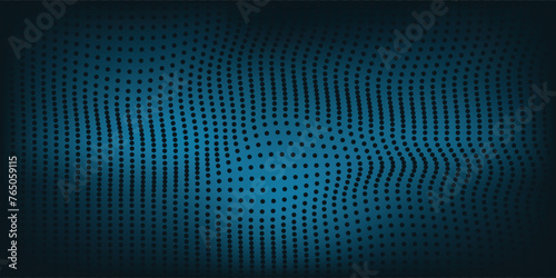 Digital blue dots background eps 10