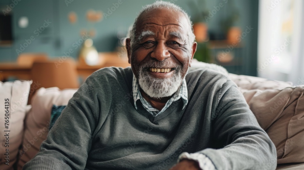 Senior man in a nursing home Senior man in a nursing home