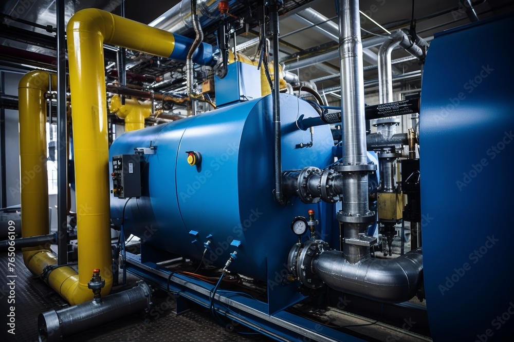 The Complex Machinery of an Electrostatic Precipitator in a Factory Setting The Complex Machinery of an Electrostatic Precipitator in a Factory Setting