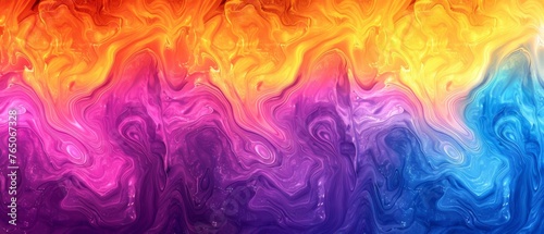 A picture shows a colorful wallpaper, with much water at its base