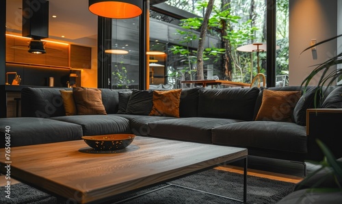 Modern style living room in...