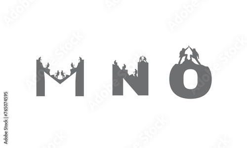 a,b,c,d,e,f,g,h,i,j,k,l,m,n,o,p,q,r,s,t,u,v,w,x,y,z Set of nine mountain travel emblems. Camping outdoor adventure emblems, badges and logo patches. Mountain tourism, hiking. Forest camp labels in vin