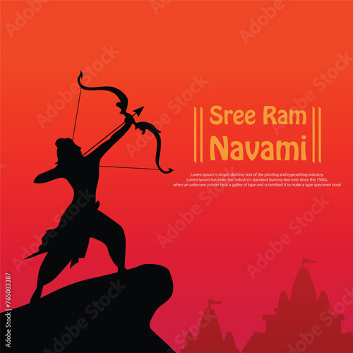Sri Rama Navami Social Media Background