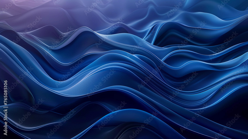 abstract background of smooth lines of spline blue waves. abstract mural background with blue horizontal waves abstract background of smooth lines of spline blue waves. abstract mural background with blue horizontal waves