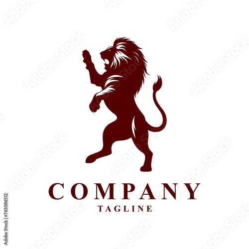Lion logo: Epitomizes strength, courage, and leadership, symbolizing power and majesty
