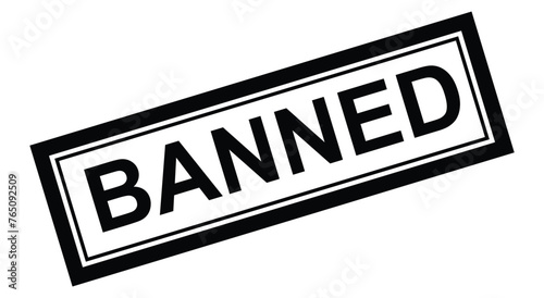banned, prohibtion sign, not allowed
