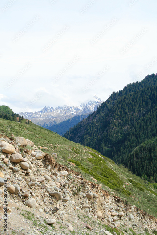 Obraz premium Tian Shan Mountains, Kyrgyzstan