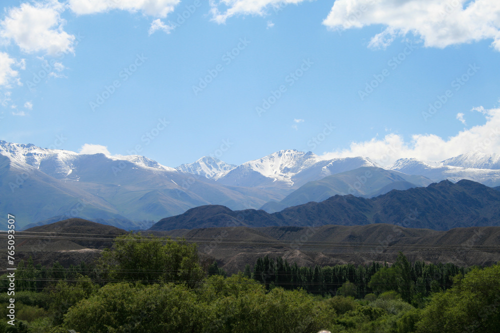 Chüy River Valley near Tokmok, Kyrgyzstan Chüy River Valley near Tokmok, Kyrgyzstan